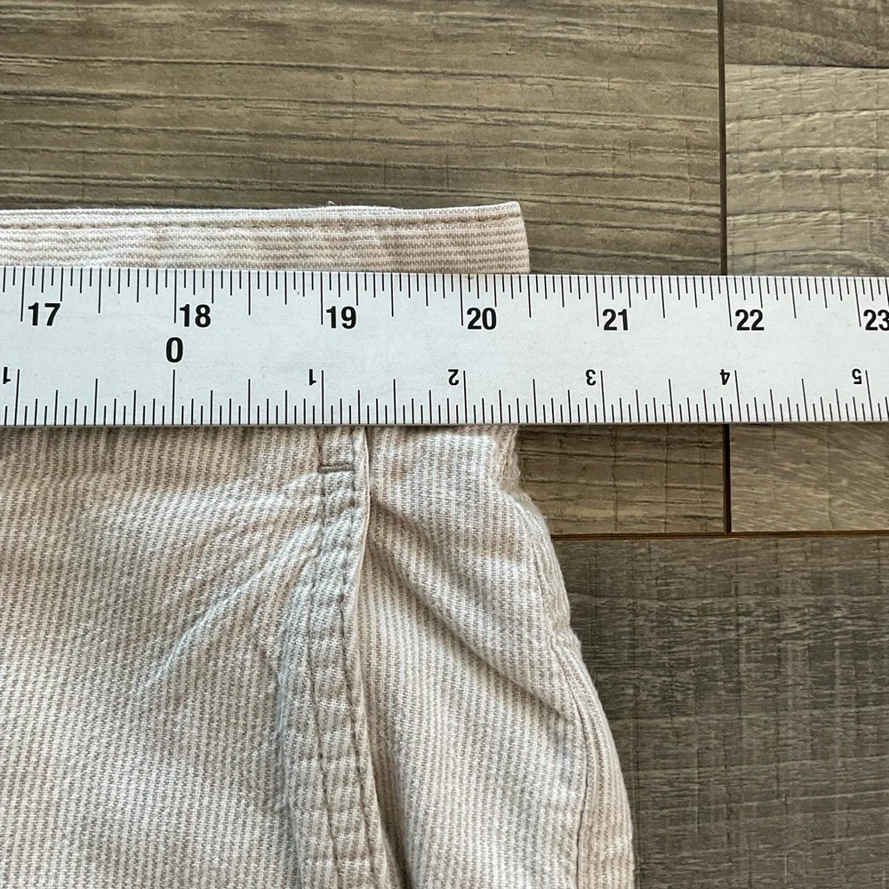 Tommy Bahama 9” Linen Blend Shorts Men’s 40 Tan Micro Striped - Picture 5 of 8